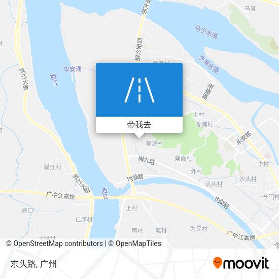 东头路地图