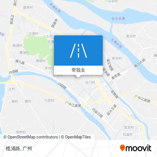 榄涌路地图