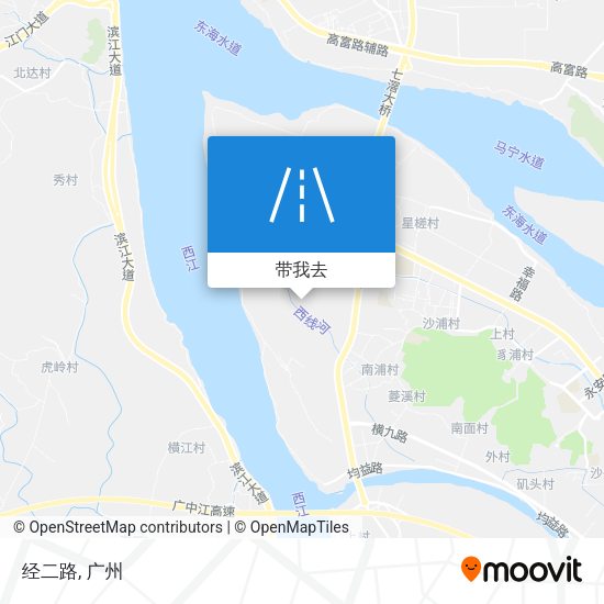 经二路地图