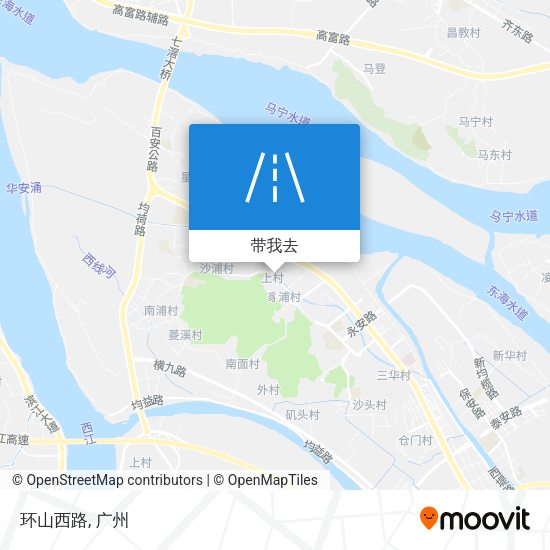 环山西路地图