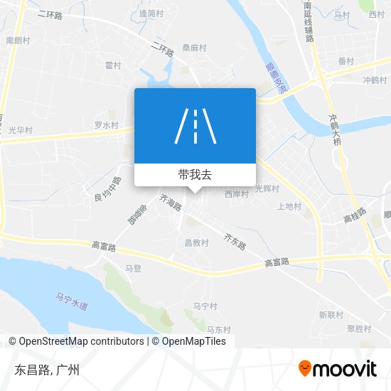 东昌路地图