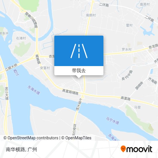 南华横路地图