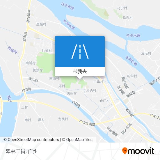 翠林二街地图
