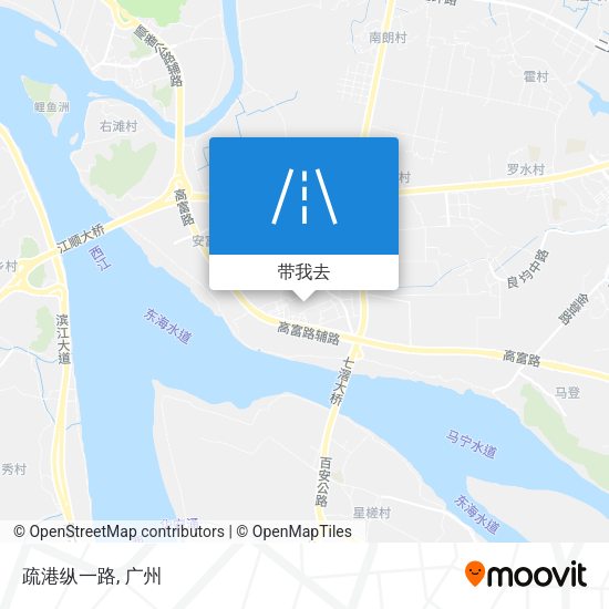 疏港纵一路地图