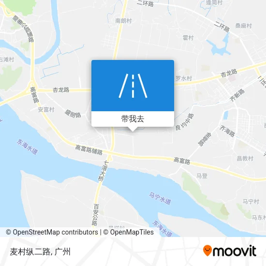 麦村纵二路地图