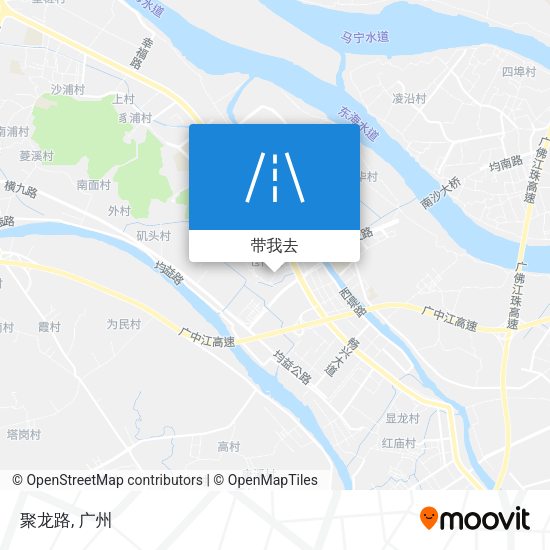 聚龙路地图
