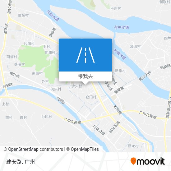 建安路地图