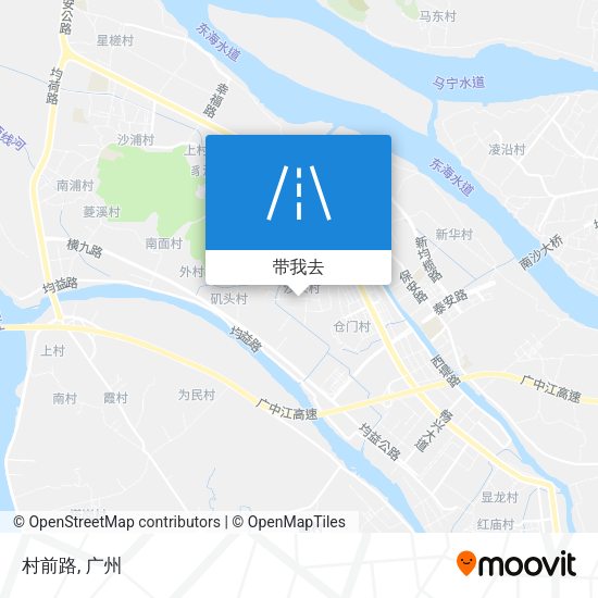 村前路地图