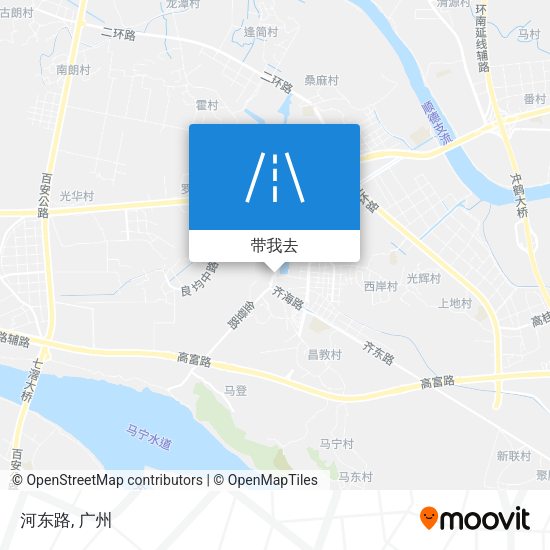 河东路地图