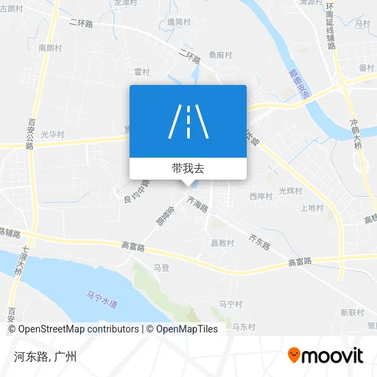 河东路地图