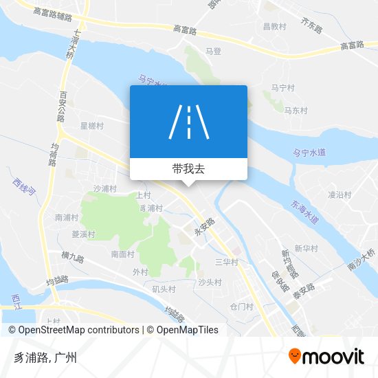 豸浦路地图