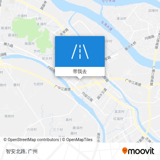 智安北路地图