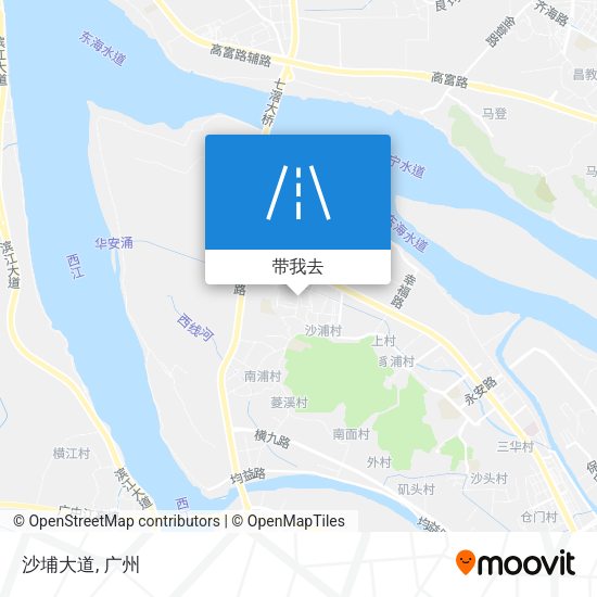 沙埔大道地图