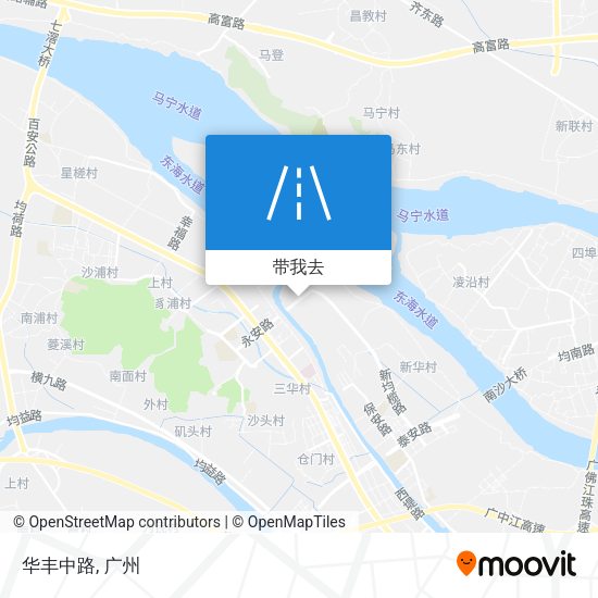 华丰中路地图