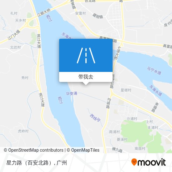 星力路（百安北路）地图