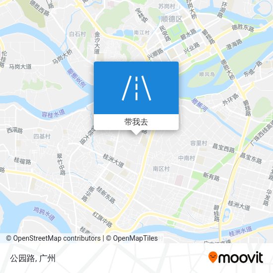 公园路地图