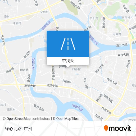 绿心北路地图