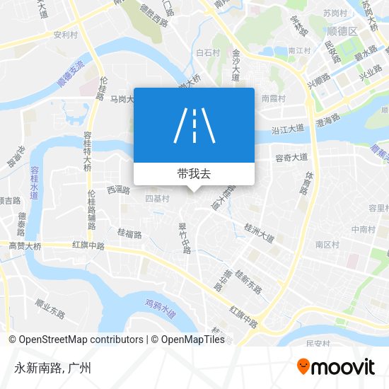 永新南路地图
