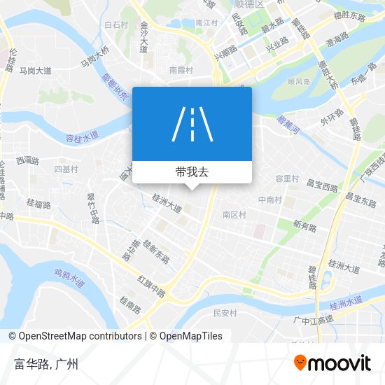 富华路地图