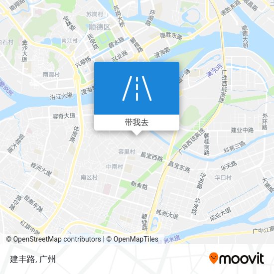 建丰路地图
