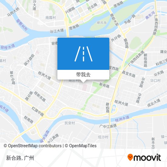 新合路地图