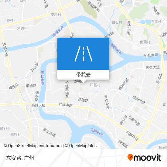 东安路地图