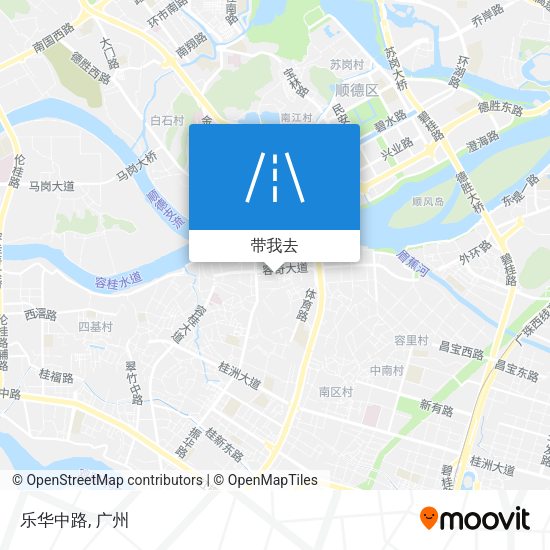 乐华中路地图