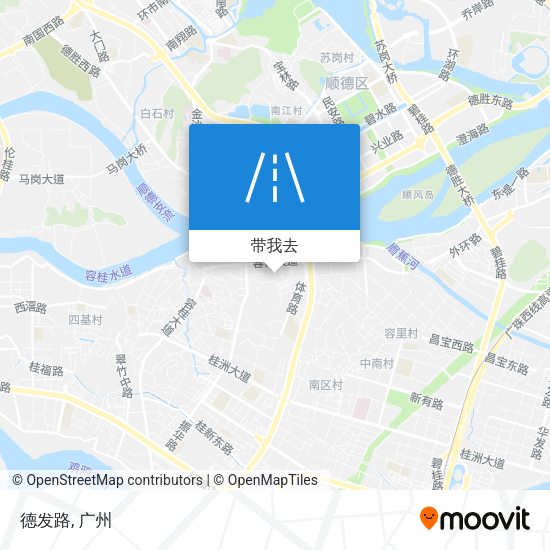 德发路地图