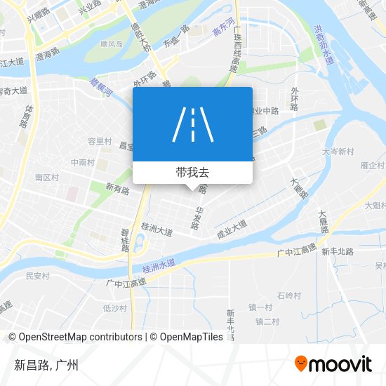新昌路地图