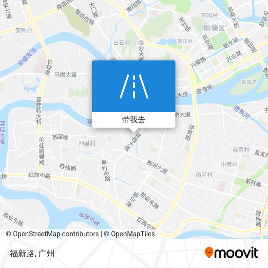 福新路地图