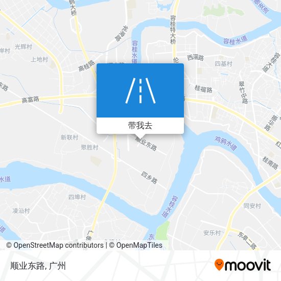 顺业东路地图