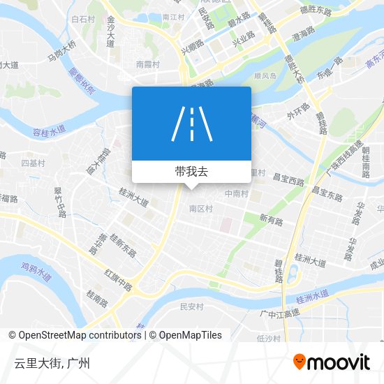 云里大街地图