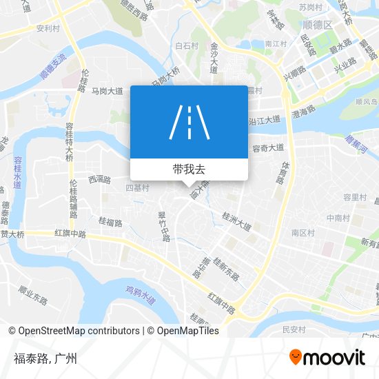 福泰路地图