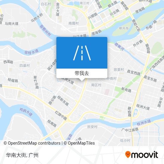 华南大街地图