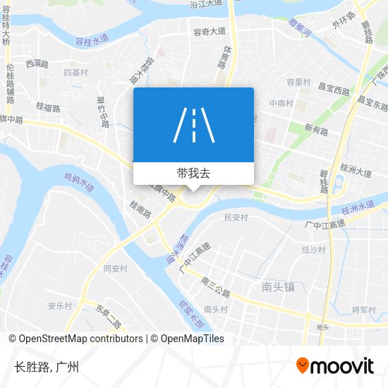 长胜路地图