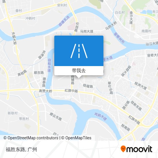 福胜东路地图