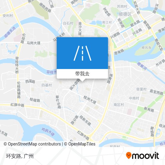 环安路地图