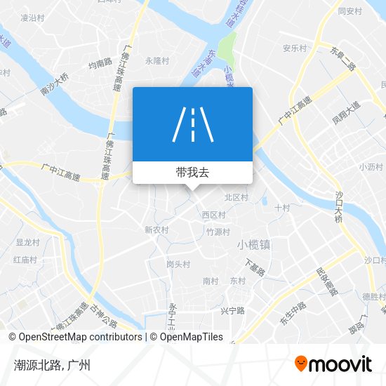 潮源北路地图