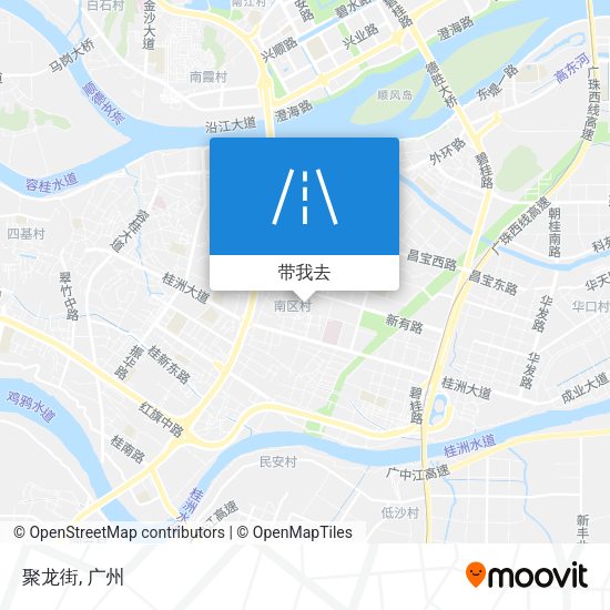 聚龙街地图