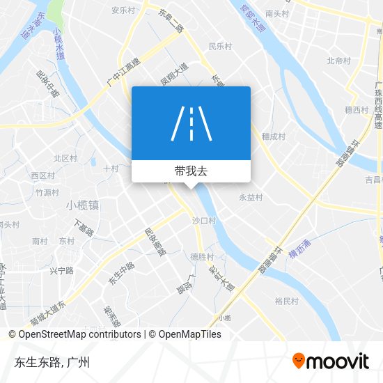 东生东路地图