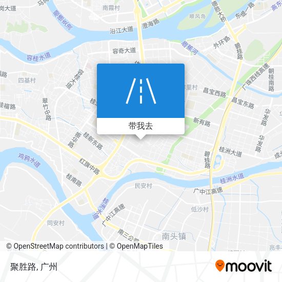 聚胜路地图