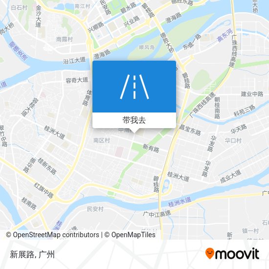 新展路地图