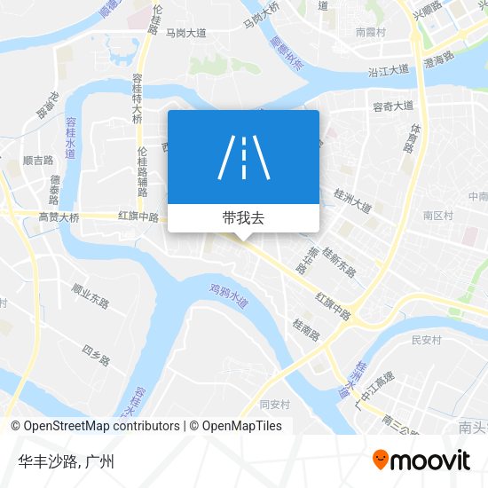 华丰沙路地图