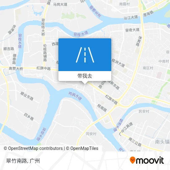 翠竹南路地图
