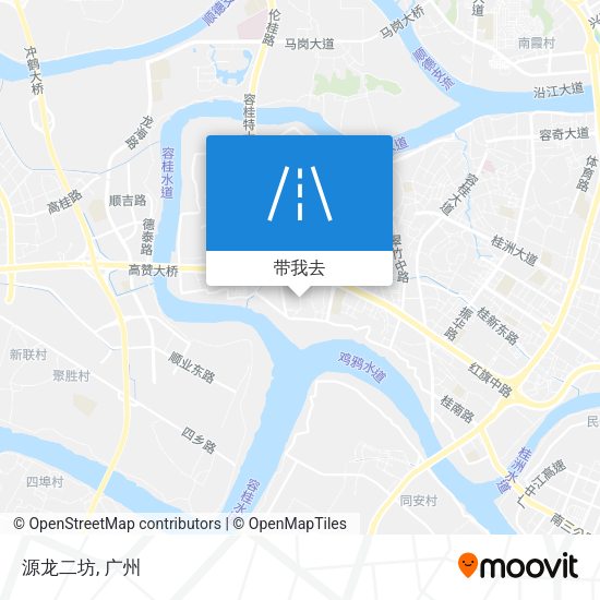 源龙二坊地图