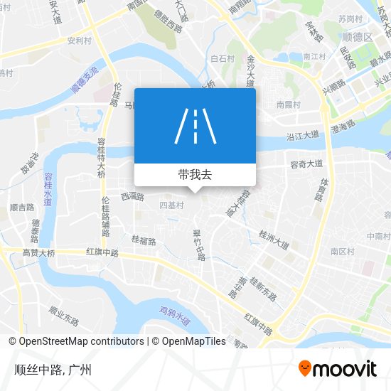 顺丝中路地图