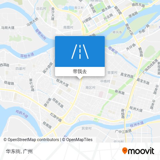 华东街地图