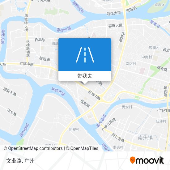 文业路地图