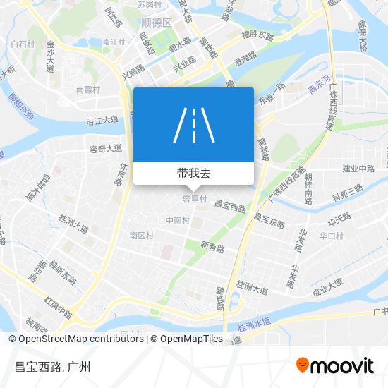 昌宝西路地图