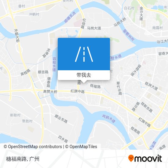 穗福南路地图
